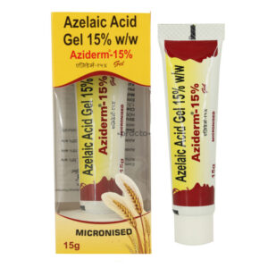 Azelaic acid 15 % gel (15gm) treats Acne vulgaris & Rosacea, Calms down inflammation & Redness, Fades Dark spots, Unclog pores