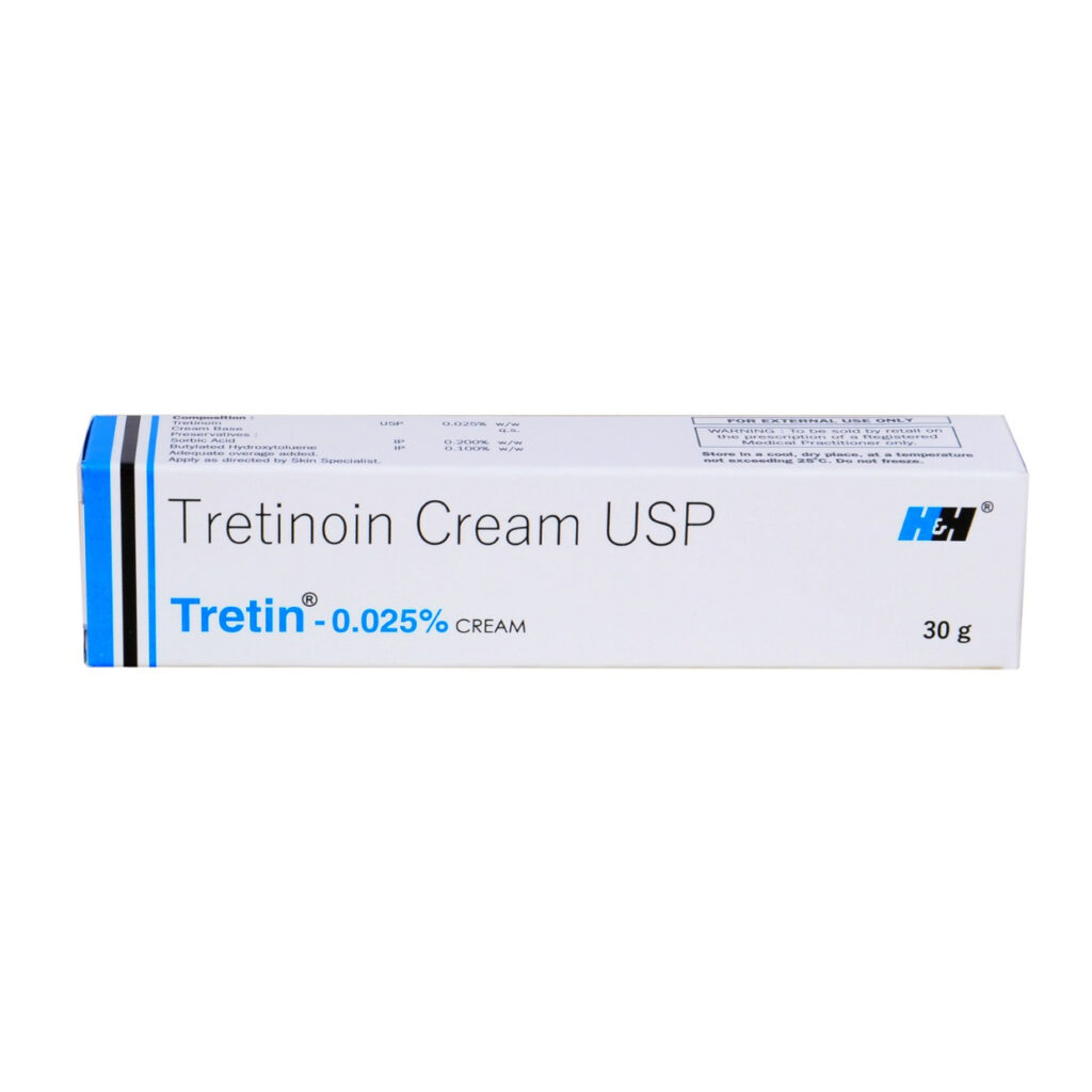 Tretinoin/ Retino 0.025 % Cream (30g) - Bubba Skincare