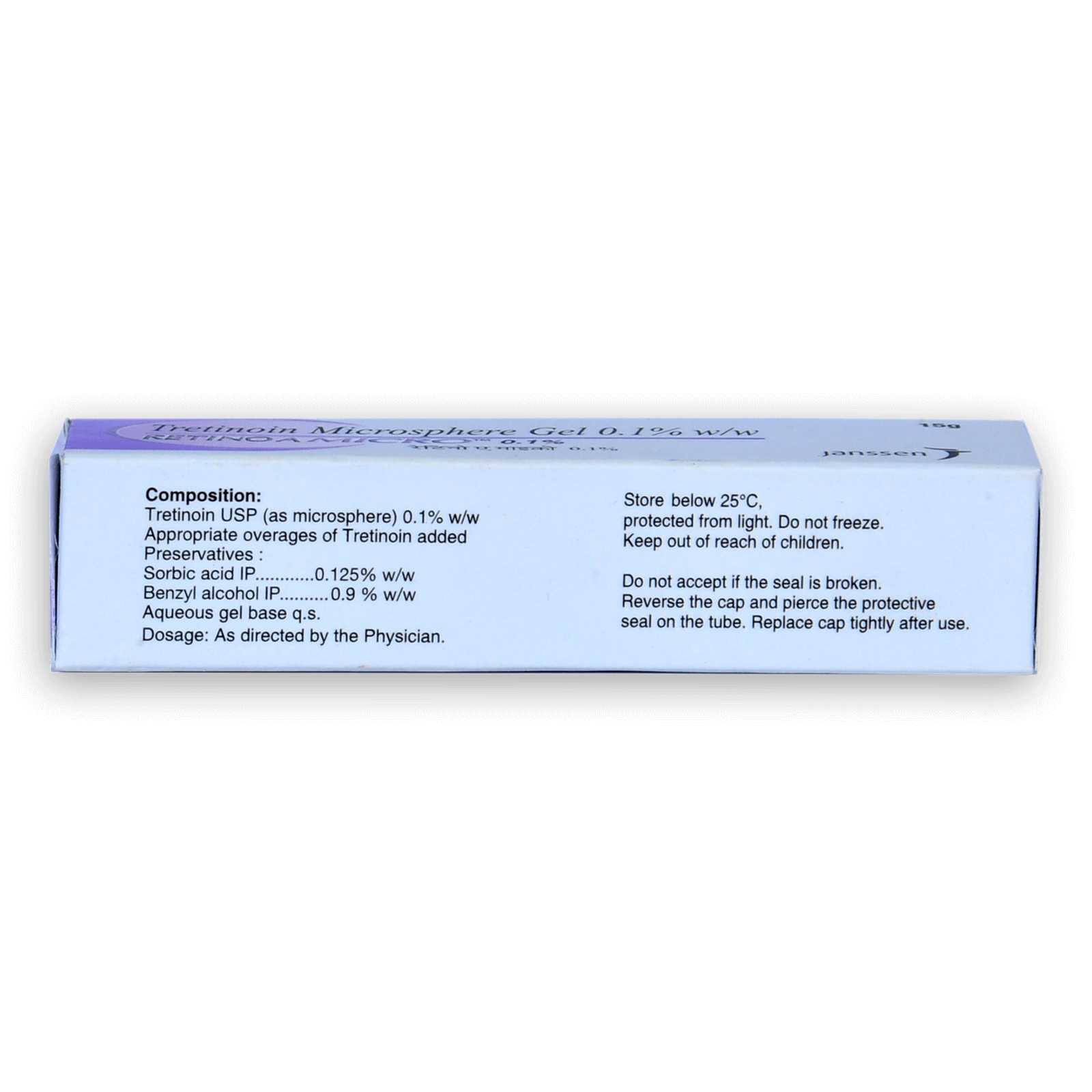 Retino A Micro 0.1% Gel (Tretinoin) 15mg - Bubba Skincare