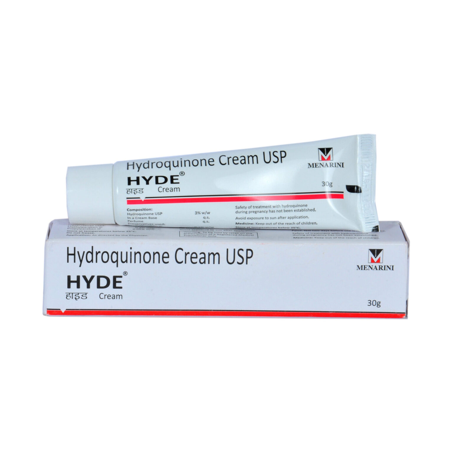 Hydroquinone Cream 3 Skin Whitening & Lightning Bleaching 30g Bubba